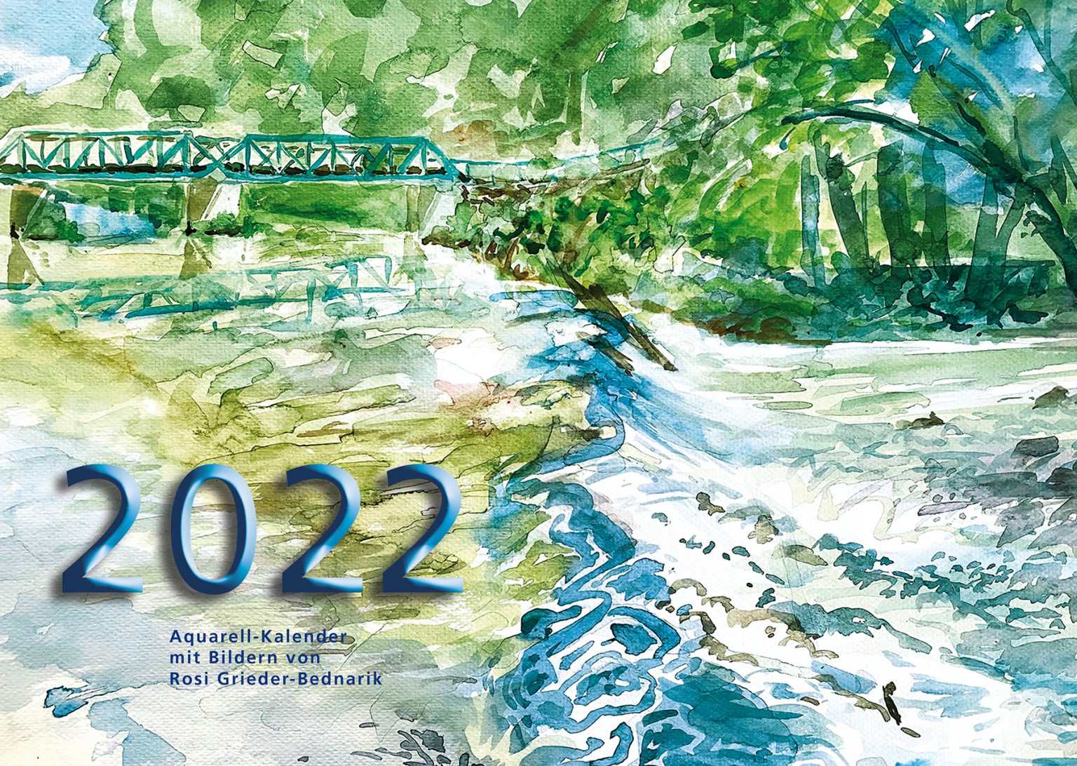 Der Aquarellkalender 2022 - Rosis Blog